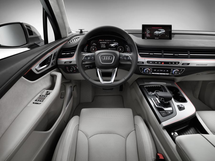 Торпедо Audi Q7 TFSI Quattro S-Line (4M) 2015 года  (WW) (фото 21 из 35)